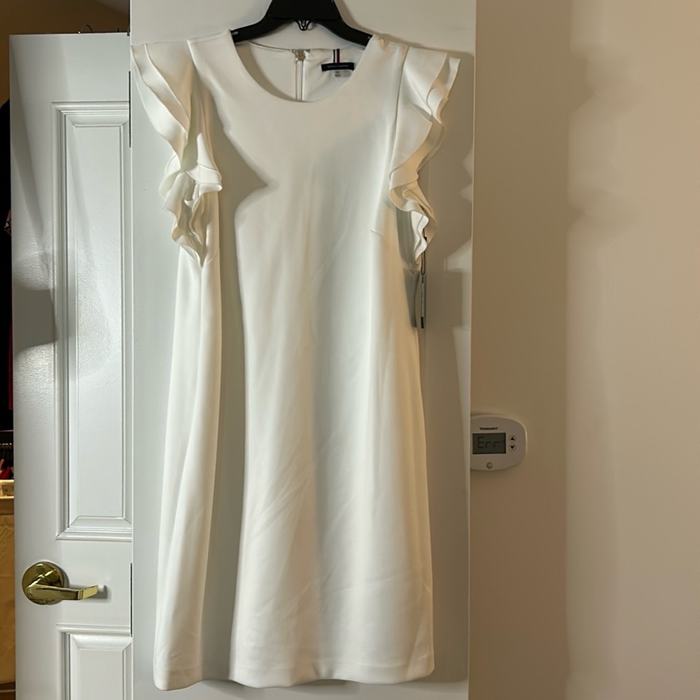 Tommy Hilfiger Women's Ruffled Sheath Dress NWT